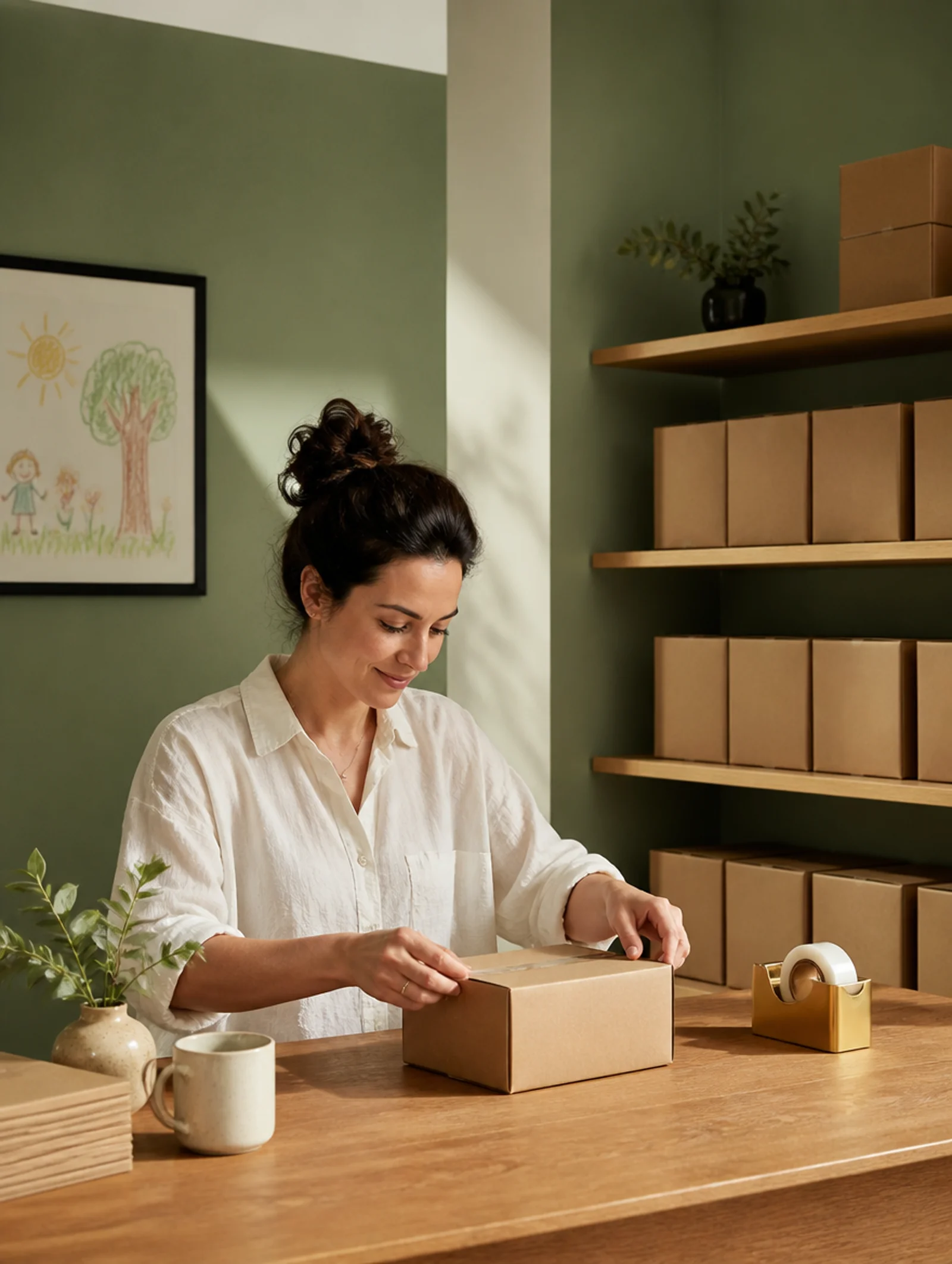 Parent — Starts a side business.